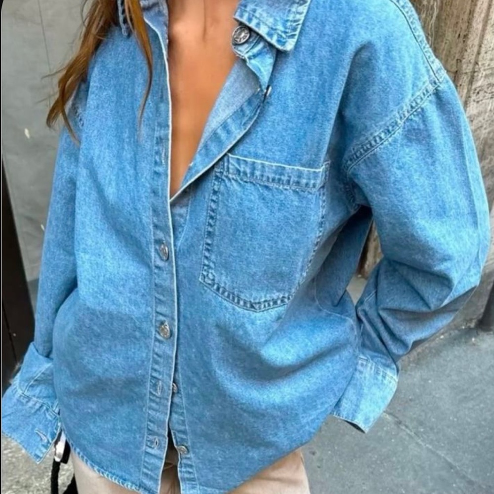 ROUT66 original clothing co. Denim shirt